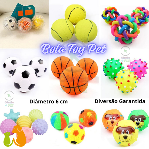 Bolas Divertidas - Bola Toy Pet