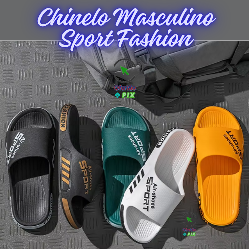 Chinelo Masculino Sport Fashion