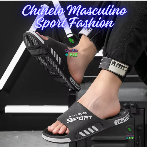 Chinelo Masculino Sport Fashion