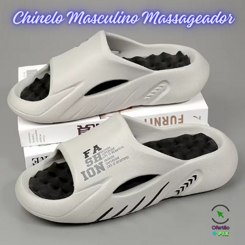 Chinelo Masculino Massageador - CMM