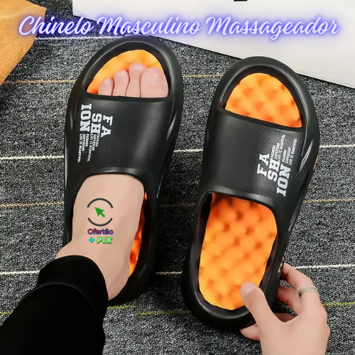 Chinelo Masculino Massageador - CMM