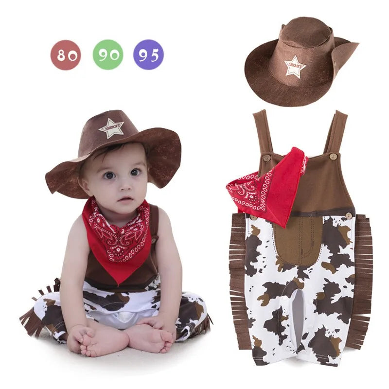 Fantasia de vaqueiro para bebês - Baby Cowboy