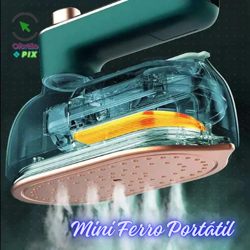 Mini Ferro de Passar Roupa Portátil