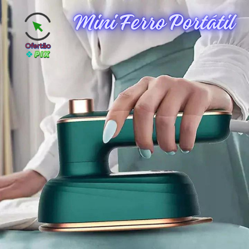 Mini Ferro de Passar Roupa Portátil