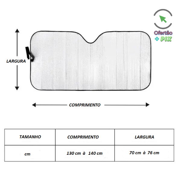 Proteção Solar Pára-brisa - SunBlocker