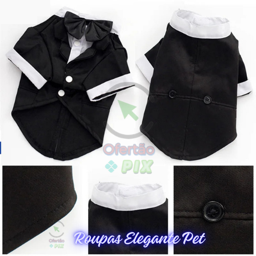 Roupas Elegante Pet