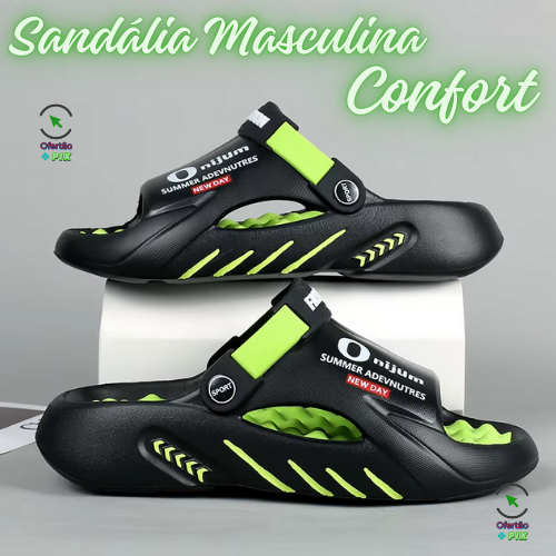 Sandália Masculina Confort