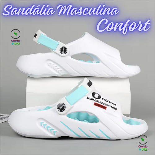 Sandália Masculina Confort