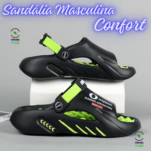 Sandália Masculina Confort