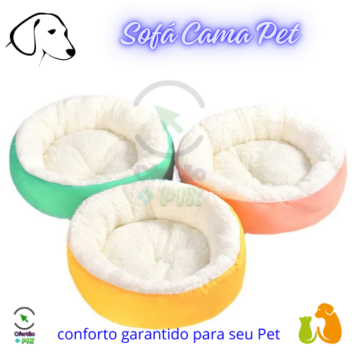 Cama Para Pets - Redonda Fofolete