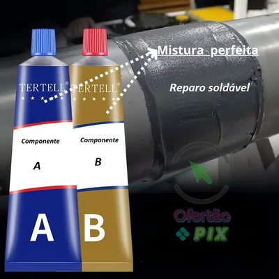 Cola super resistente de rápida secagem SoldaMax