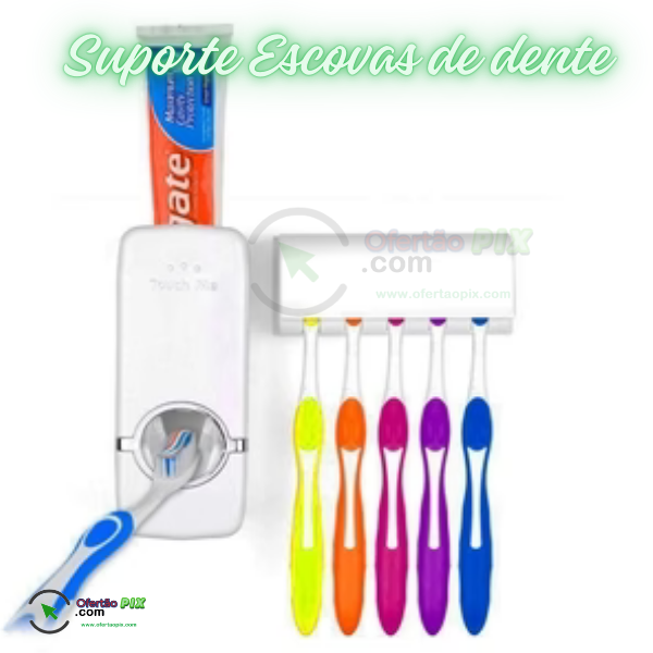 Suporte Para Escovas Dispenser Max