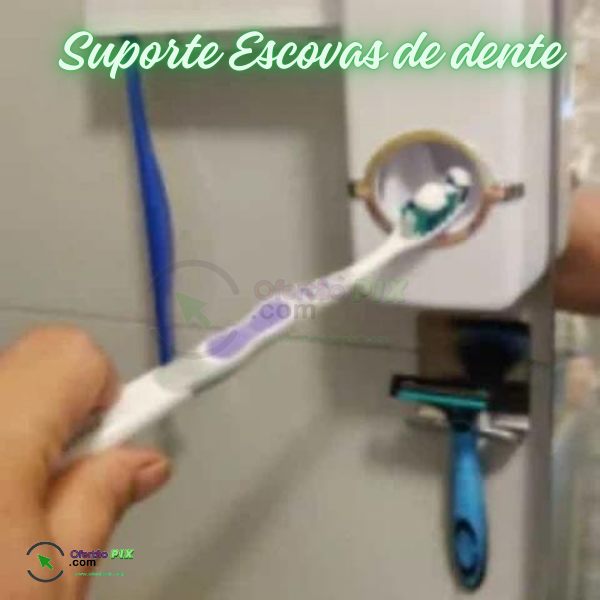 Suporte Para Escovas Dispenser Max