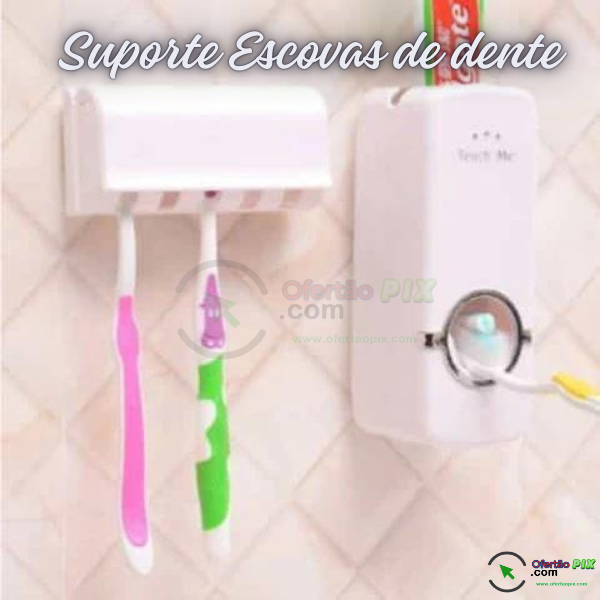 Suporte Para Escovas Dispenser Max