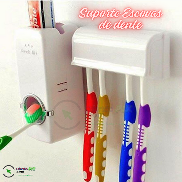 Suporte Para Escovas Dispenser Max