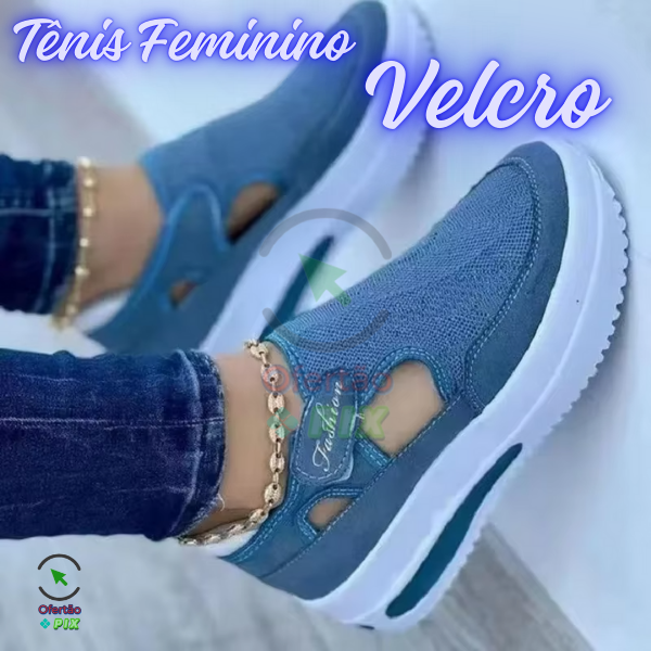 Tênis Feminino Velcro - TEV