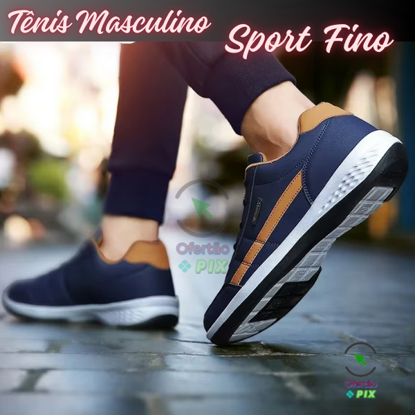 Tênis Masculino Sport Fino - TEMS